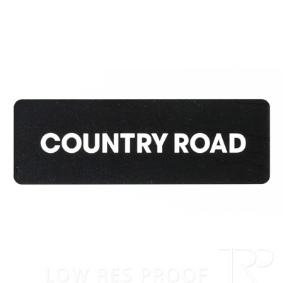 September 2022 / Y994P0109-COUNTRY-ROAD-Label-1
