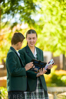 January 2024 / Students-x2-with-Pad-standing-outdors_240122_Z9E6452