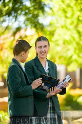 January 2024 / Students-x2-with-Pad-standing-outdors_240122_Z9E6460