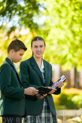 January 2024 / Students-x2-with-Pad-standing-outdors_240122_Z9E6470