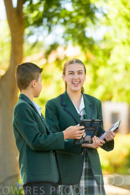 January 2024 / Students-x2-with-Pad-standing-outdors_240122_Z9E6511