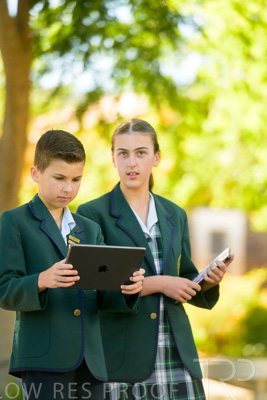 January 2024 / Students-x2-with-Pad-standing-outdors_240122_Z9E6521