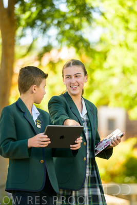 January 2024 / Students-x2-with-Pad-standing-outdors_240122_Z9E6564