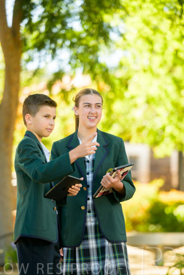 January 2024 / Students-x2-with-Pad-standing-outdors_240122_Z9E6675