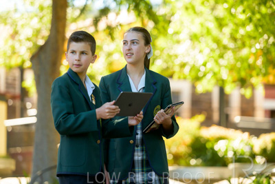 January 2024 / Students-x2-with-Pad-standing-outdors_240122_Z9E6777